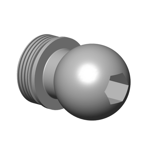 Dornbracht - Kugelgelenk Ersatzteile 092140011 D. 26 x 37 mm Dark Platinum ma