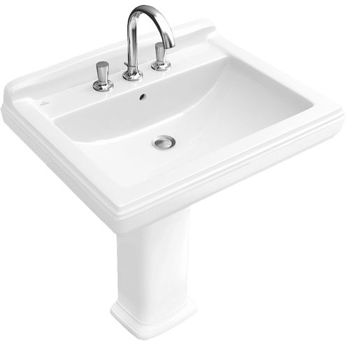 VILLEROY & BOCH - Waschtisch HOMMAGE 710175 750x580 weiß Cplus