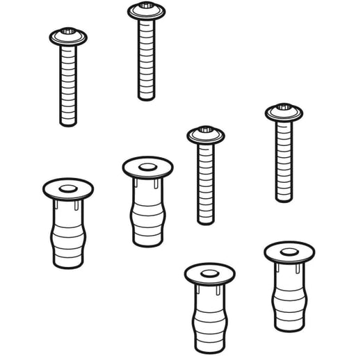 Geberit Vertriebs - Befestigungsmaterial Funktionseinheit für AquaClean Sela