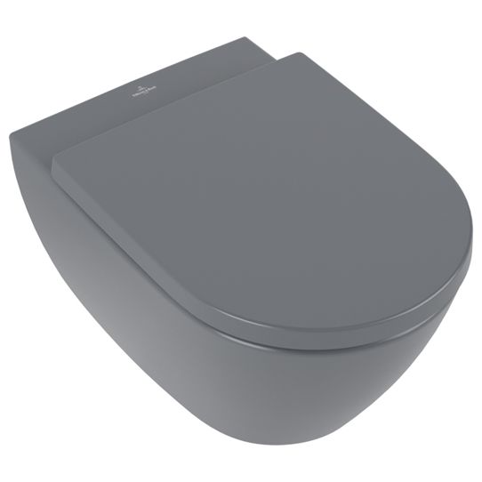 VILLEROY & BOCH - T-WC sprd-los Subway 2.0 370x560x365 mm ov wandh. Abg. waagr. DF Graphite c