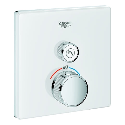 Grohe - THM GROHTHERM SmartControl 29153 eckig FMS 1 Absperrventil moon white