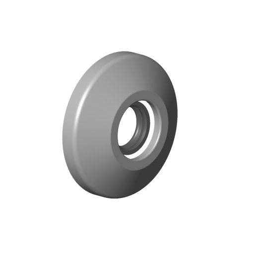 Dornbracht - Rosette Ersatzteil 04270101500 80x80x19mm chrom
