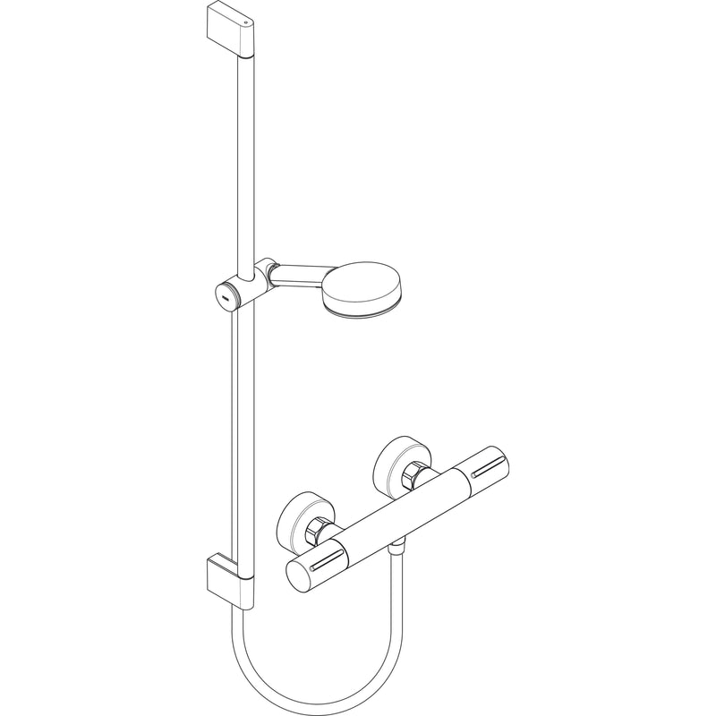 Hansgrohe - Brausesystem Pulsify Select S 105 3j Eco Relaxation Ecostat Element 900mm MSW
