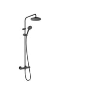 Hansgrohe - Showerpipe 200 1jet VERNIS Blend EcoSmart mattschwarz m.Brausethermostat