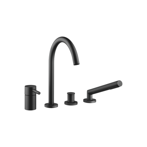 Dornbracht - Wannen-Vierlochbatt. META 27632661 schwarz matt