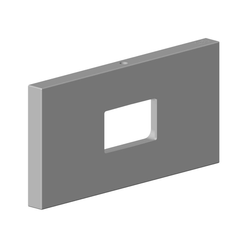 Dornbracht - Rosette Ersatzteile 092779008 120x60x9mm platin gebürstet