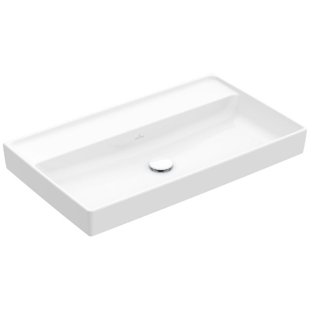 VILLEROY & BOCH - Schrankwaschtisch Collaro 800x470mm Rechteck o. ÜL. Weiß Alpin CeramicPlus
