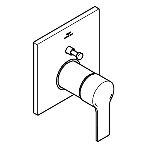 Grohe - EH-Wannenbatt. Allure 19315_1 FMS für Rapido SmartBox warm sunset geb