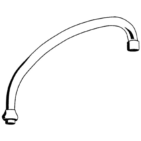 Grohe - Rohrauslauf Atlanta 13077 Ausladung 235mm ohne Anschlag chrom