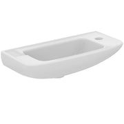 Ideal Standard - Handwaschbecken EUROVIT, 1 Hl.rechts, o.Ül., 500x235x125mm, Weiß