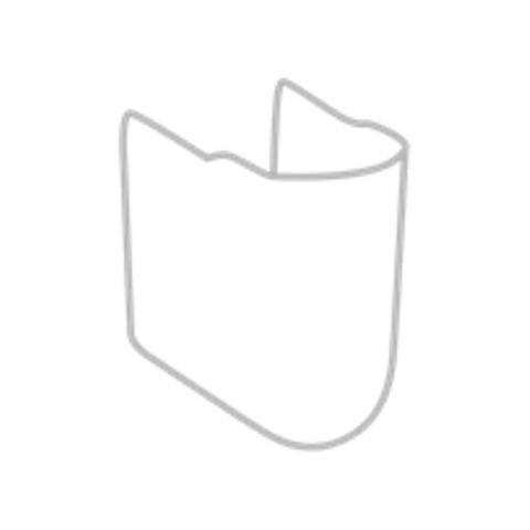 VILLEROY & BOCH - Säule HOMMAGE 723200 weiß Cplus