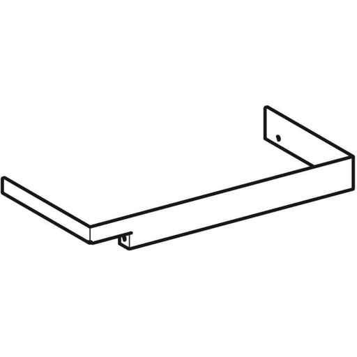 Geberit Vertriebs - Edelstahlblende zu RENOVA Nr.1 COMPRIMO Schrank 862250