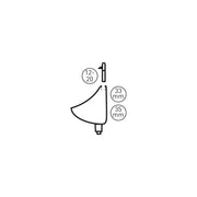 Adolf Schmidt - Trumpf Urinal-Verbinder 81R 18,5
