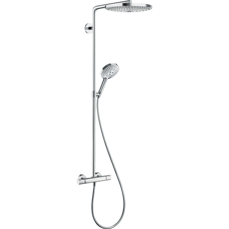 Hansgrohe - Showerpipe RAINDANCE Select S300 2jet Kopfbrause 27133000 chrom