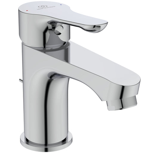 Ideal Standard - Waschtischarmatur ALPHA, m.Ablgarn., Ausladung 115mm, Chrom