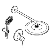 Grohe - UP-Duschsystem Essence 25287 2 WU KB Rainshower Mono 310 warm sunset
