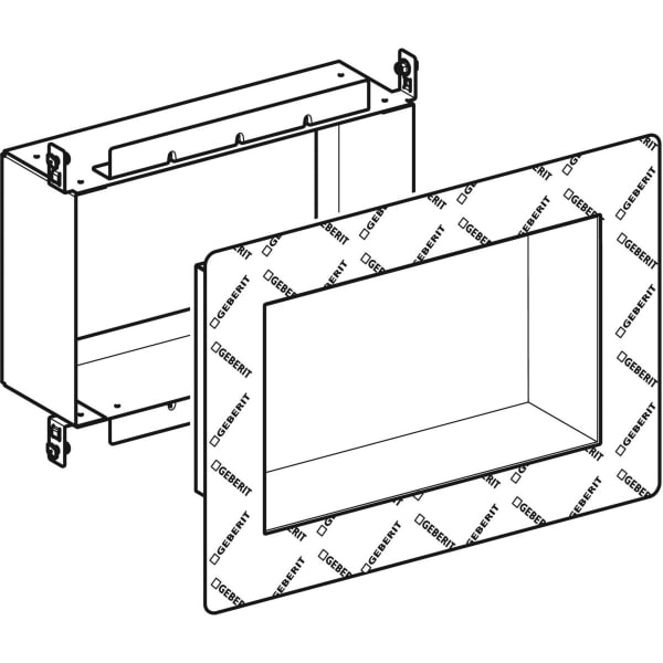 Geberit Vertriebs - GIS Nischenablagebox befliesbar