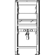 Viega - Waschtisch Element PREVISTA Dry 8540.31 für UP Wandarmatur 1300mm