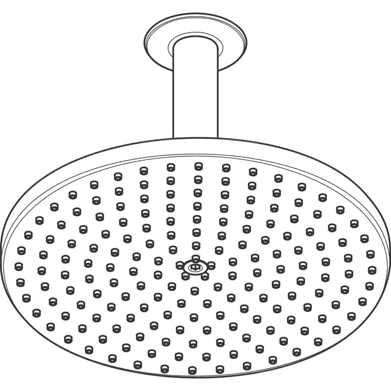 Hansgrohe - Kopfbrause RAINDANCE S 240 1jet PowderRain Deckenmontage 100 chrom
