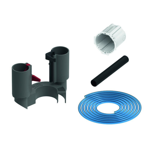 TECE SE - TECEflushpoint pneumatische Fernauslösung f. Uni-Spülk., Rohbauset