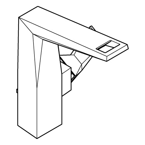 Grohe - EH-WT-Batterie Allure Brilliant 24344 L-Size chrom