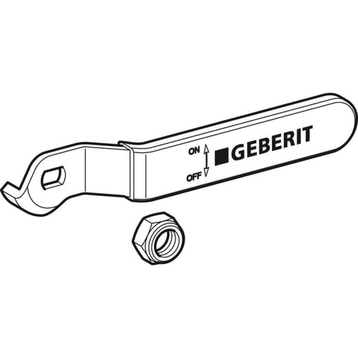 Geberit Vertriebs - Set Betätigungshebel zu Kugelhahn d22-35