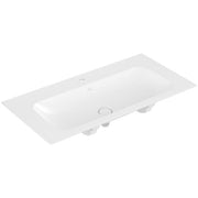 VILLEROY & BOCH - SchrankWT Finion 1000x500mm re-eckig 1HL. m. verd. ÜL. Stone White cplus