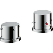 Hansgrohe - 2-Loch UP Thermostat AXOR STARCK 10480000 chrom Fertigset