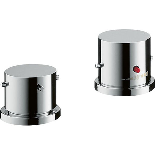 Hansgrohe - 2-Loch UP Thermostat AXOR STARCK 10480000 chrom Fertigset