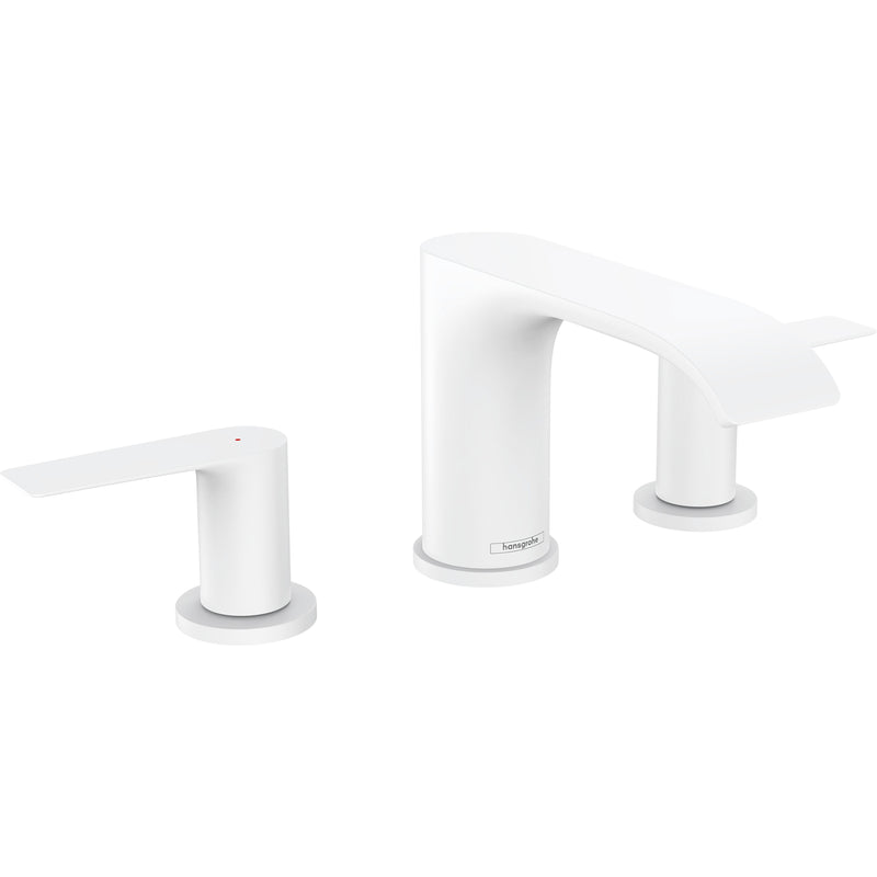 Hansgrohe - 3-Loch Waschtischarmatur 95 VIVENIS m.Zugstangen-Ablaufgarnitur mattweiß