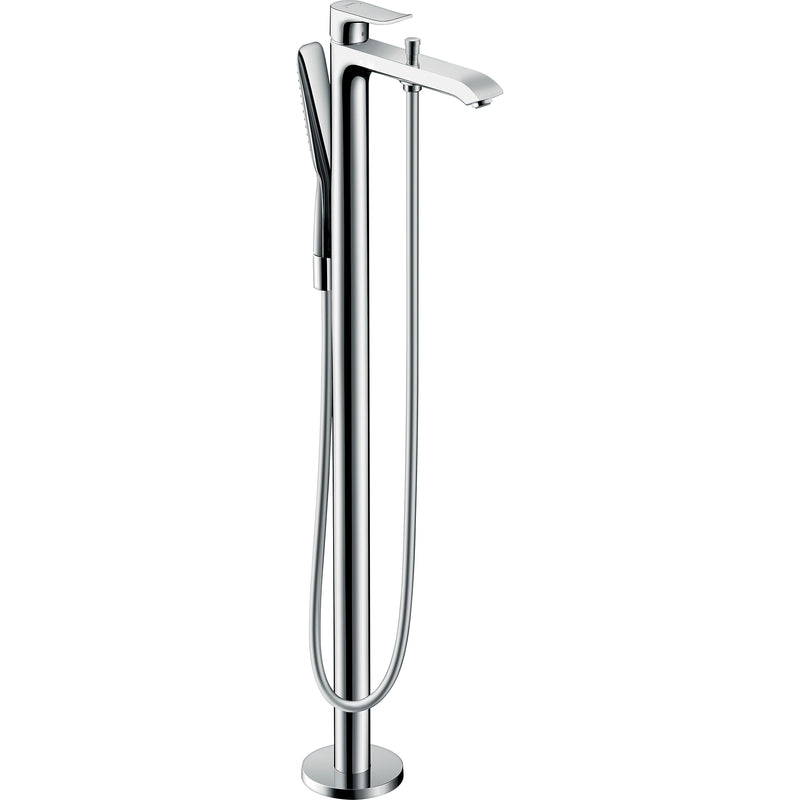 Hansgrohe - Wannenmischer METRIS Fertigset zur Bodenmontage chrom