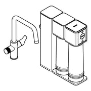 Grohe - Starter Kit GROHE Blue Pure Eurosmart 30587 U-Asl. UO/M-Filter chrom