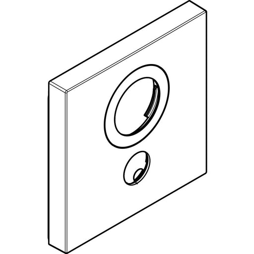 Hansgrohe - Rosette für vertauschte Anschlüsse 155x155mm TH UP ShowerSelect 1 Verbr.chr