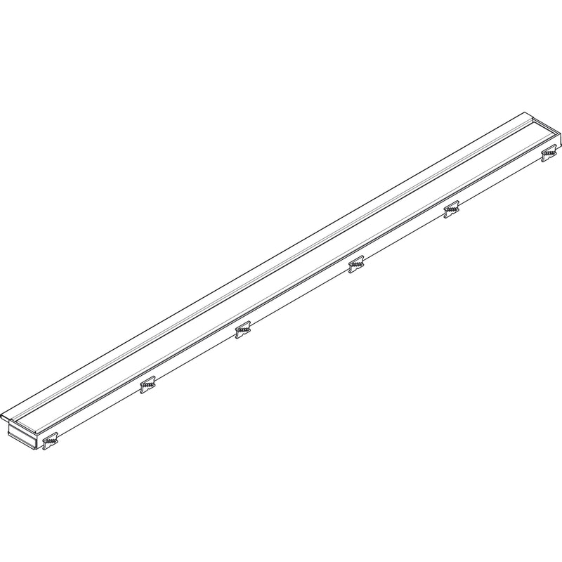 Hansgrohe - Duschrinne RAINDRAIN Match 1200 mm mit höhenverstellbaren Rahmen MSW