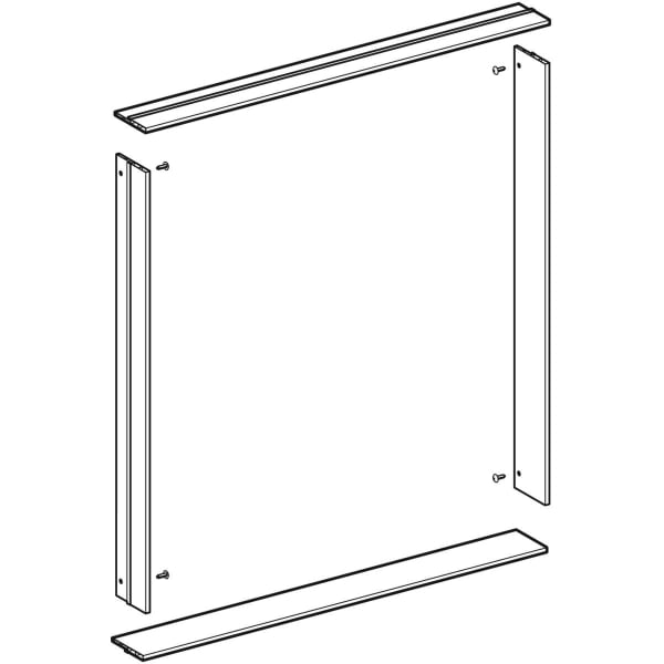 Geberit Vertriebs - Bauschutz universell, für Rohbaubox für Geberit ONE Spiegelschrank H:90cm