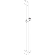 Hansgrohe - Brausestange UNICA/PULSIFY 900mm mit Push Schieber und Brauseschlauch chrom