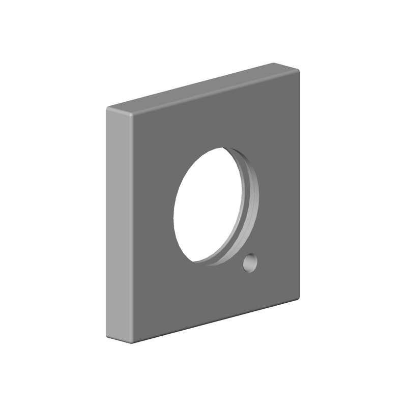Dornbracht - Rosette Ersatzteile 082797503 55,5 x 55,5 x 8,5 mm chrom