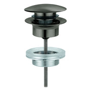 Grohe - Ablaufgarnitur 65807 hard graphite gebürstet