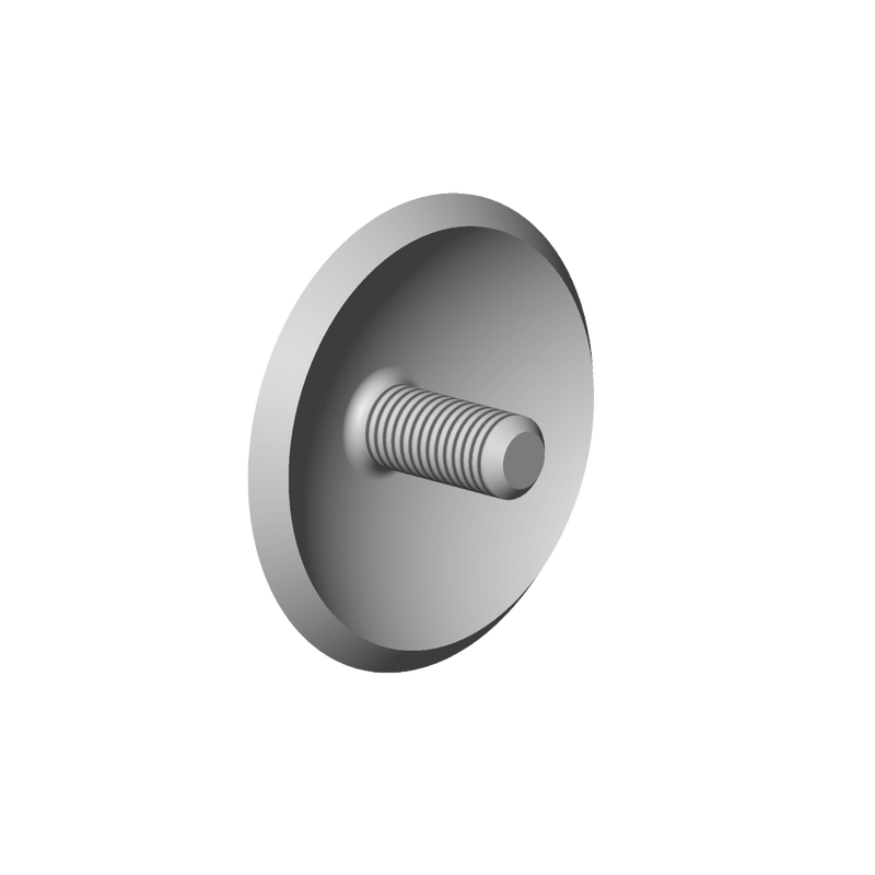Dornbracht - Abdeckung Ersatzteile 093030060 D.18x9mm platin gebürstet