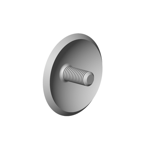 Dornbracht - Abdeckung Ersatzteile 093030060 D.18x9mm platin gebürstet