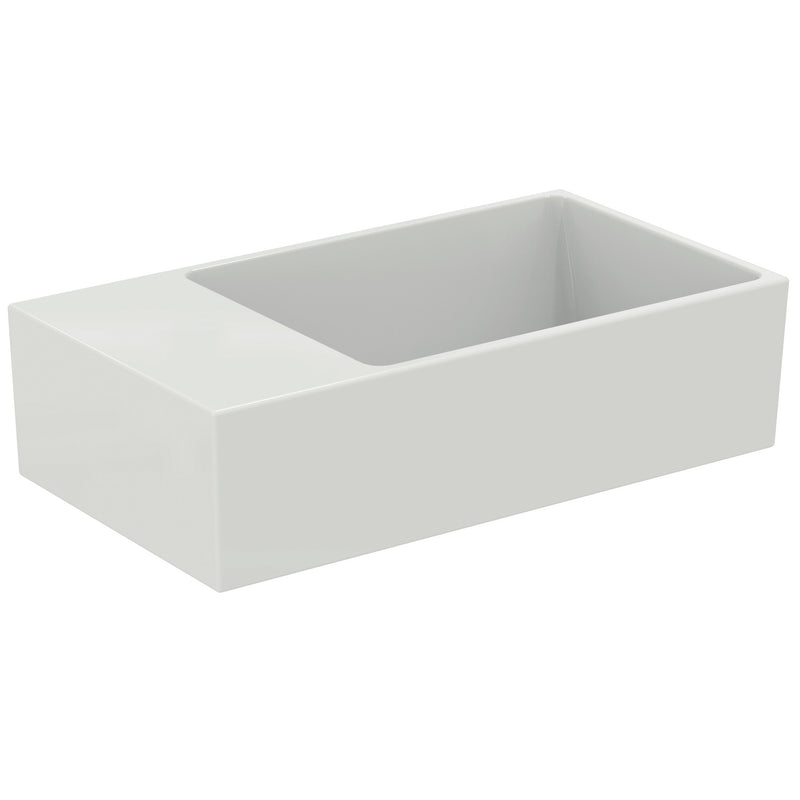 Ideal Standard - Handwaschbecken EXTRA, o.Hl., m.Ül., Ablg.li.,450x250x150mm,geschliffen, Weiß