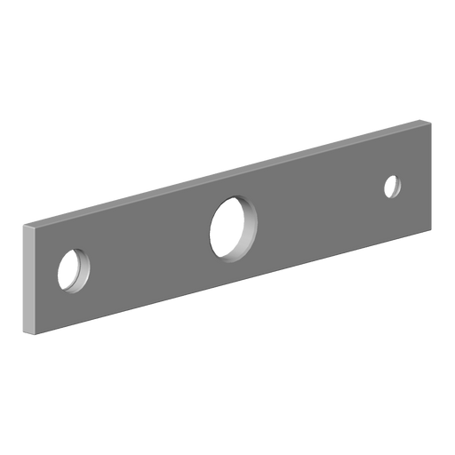 Dornbracht - Rosette Ersatzteile 092787004 300x60x9mm platin gebürstet