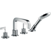 Hansgrohe - 4-Loch Wannenarmatur AXOR CITTERIO 39446000 Fertigset chrom m.Hebelgriff