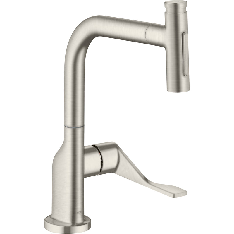 Hansgrohe - Spültischmischer 230 Select 2jet Axor Citterio Ausziehbrause sBox steel