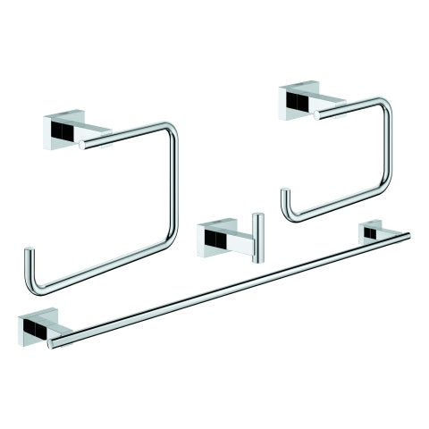 Grohe - Bad-Set 4 in 1 ESSENTIALS CUBE 40778 chrom