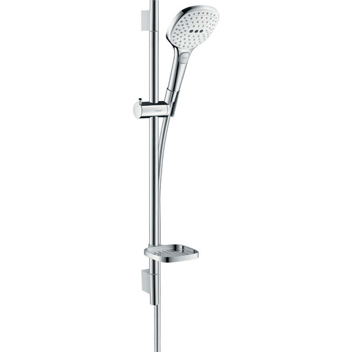 Hansgrohe - Brausegarnitur RAINDANCE Select E 120 UNICA S Puro 650mm 26622 weiß chrom