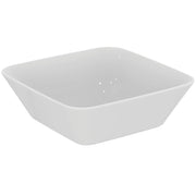 Ideal Standard - Schale CONNECT AIR, quadratisch, o.Hl., o.Ül., 400x400x135mm, Weiß m. IP