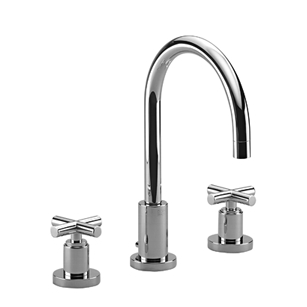 Dornbracht - WT-3-Lochbatt. m. Ablaufgarn. TARA 20713892 messing gebürstet