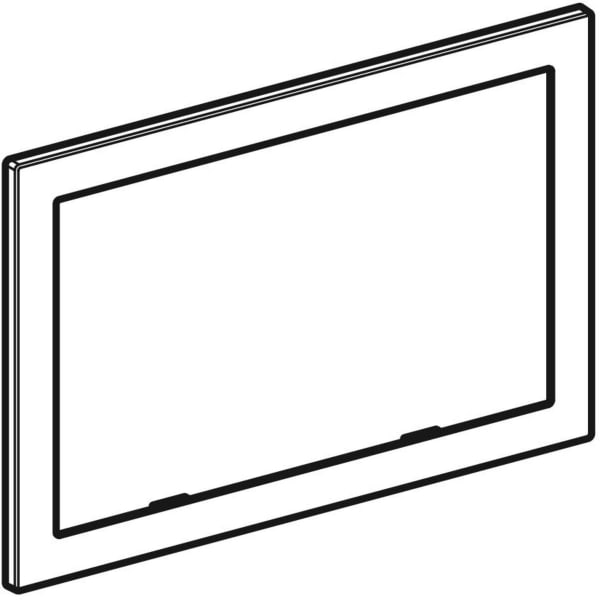 Geberit Vertriebs - Abdeckrahmen zu BetPl. Omega60 glanzverchromt
