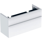 Geberit Vertriebs - Smyle Square Unterschrank für DWT m. 2 Schubladen, 118,4x61,7x47cm, weiß